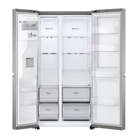 یخچال ساید بای ساید 30 فوت ال جی J257 استیل GC-J257